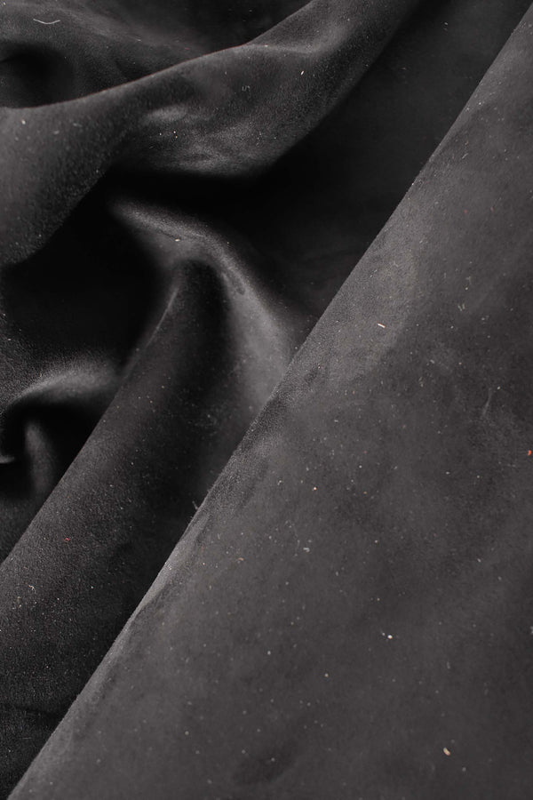 Capra scamosciata nera 0,8/0,9 mm Capra scamosciata nera 0,8/0,9 mm