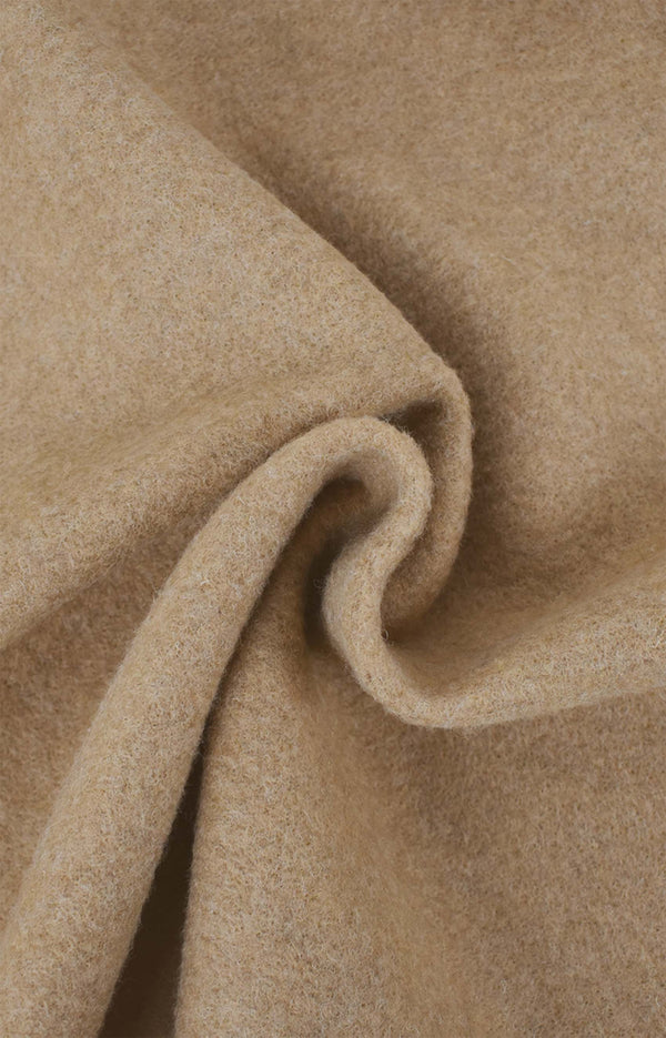 Polyester blend fabric similar to boiled wool Polyester blend fabric similar to boiled wool