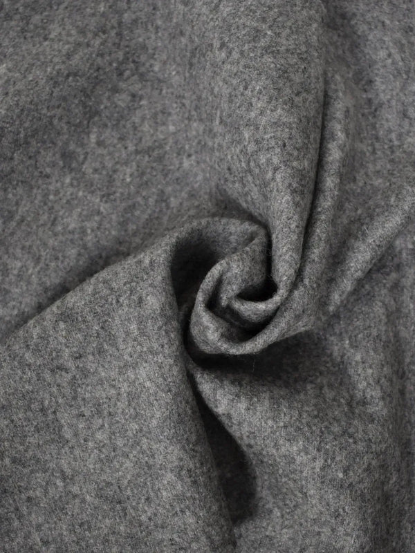 Flanella misto lana grigia Flanella misto lana grigia