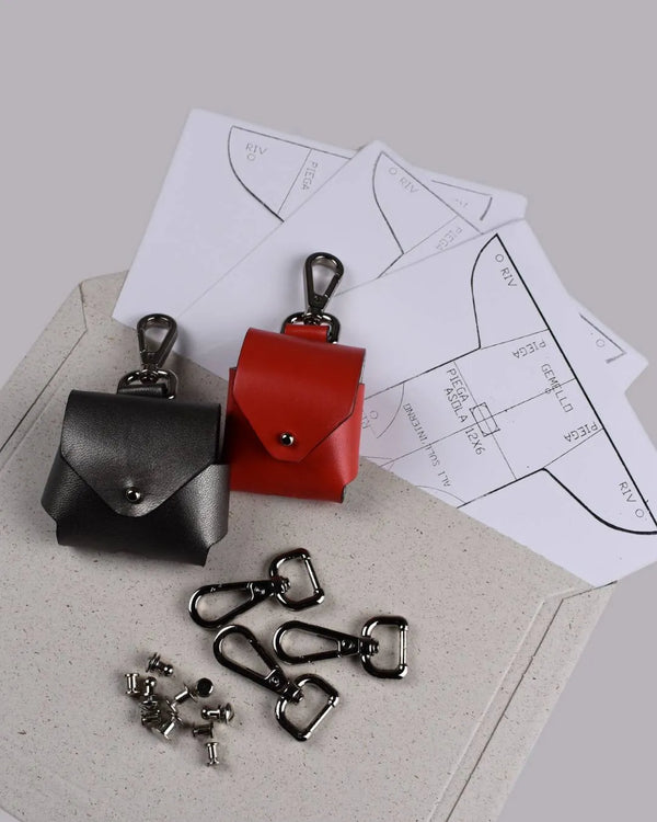 Schnittmuster für Airpods-Halter Schnittmuster für Airpods-Halter