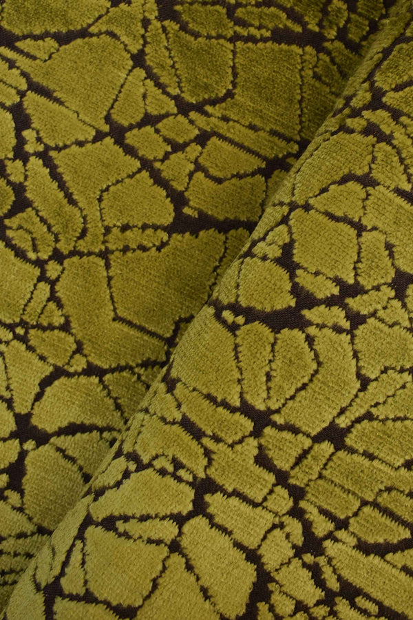 Brokat-Viskosemischung mit Cracklè-Muster für die Inneneinrichtung Brokat-Viskosemischung mit Cracklè-Muster für die Inneneinrichtung