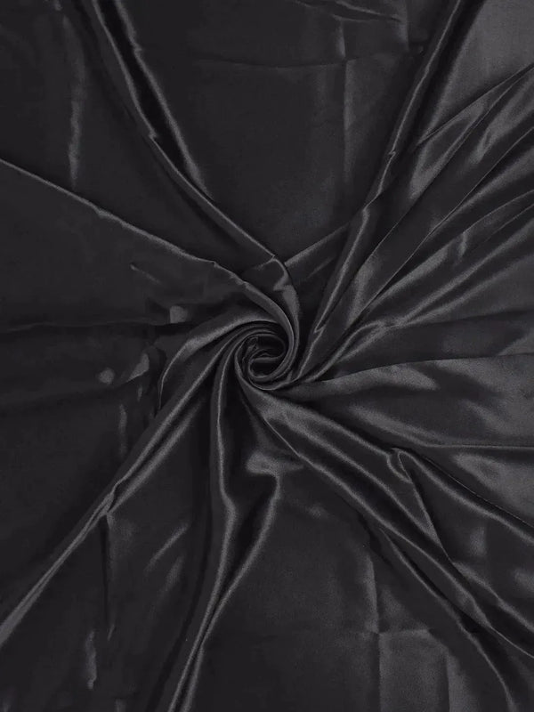Schwarzer schwerer Viskose-Crêpe Schwarzer schwerer Viskose-Crêpe