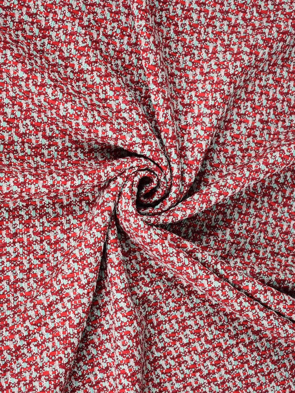 Tweed crepe in fantasia misto Tweed crepe in fantasia misto