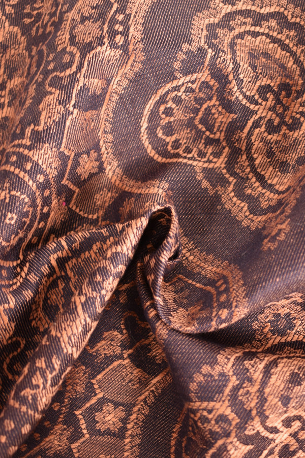 Denim jacquard en algodón y lino Denim jacquard en algodón y lino