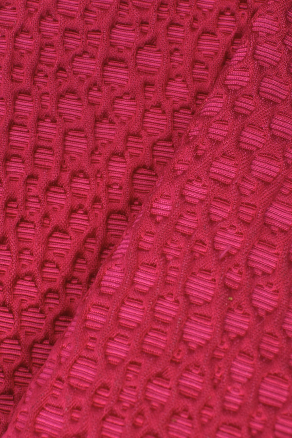 Jacquard quilted cotton and viscose blend Jacquard quilted cotton and viscose blend
