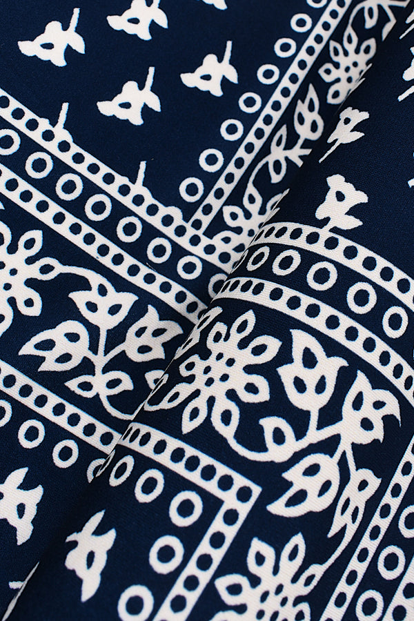 Lycra synthétique à motif floral Lycra synthétique à motif floral
