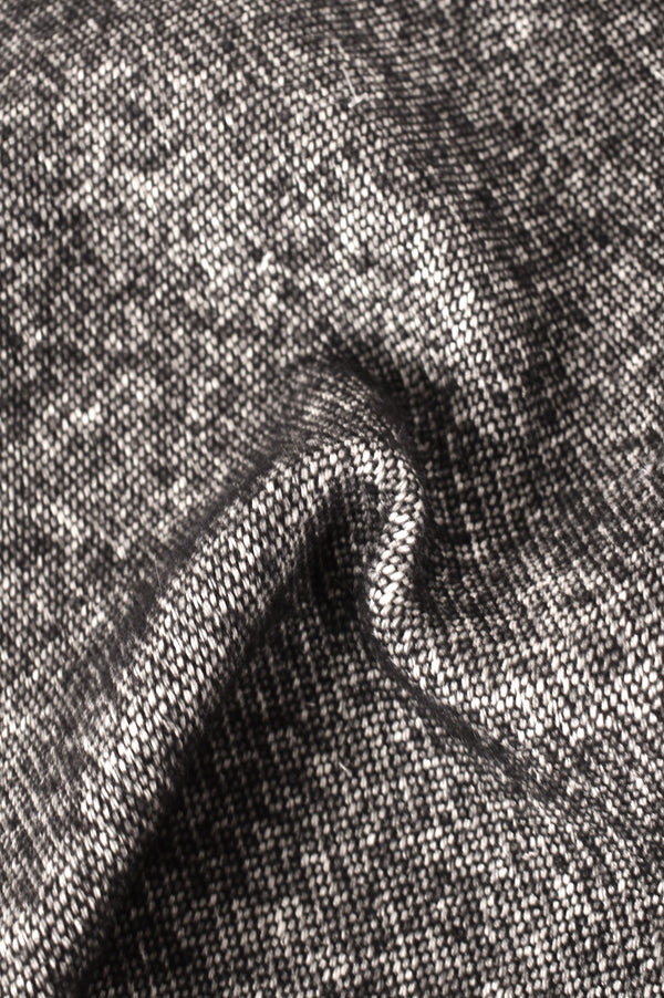 Panno sale e pepe misto lana vergine Panno sale e pepe misto lana vergine