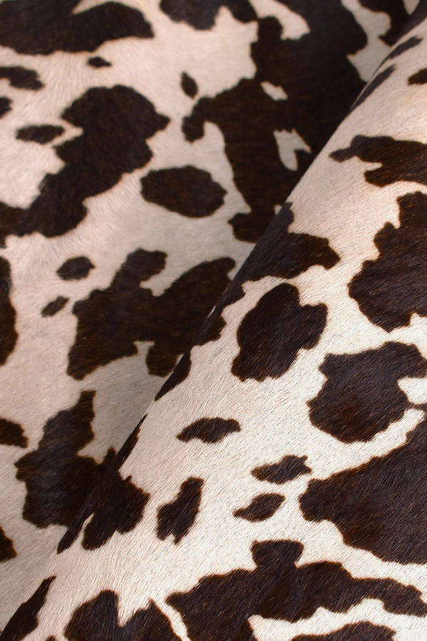 Cavallino su pelle bovina stampa mucca 1,2 / 1,4 mm Cavallino su pelle bovina stampa mucca 1,2 / 1,4 mm