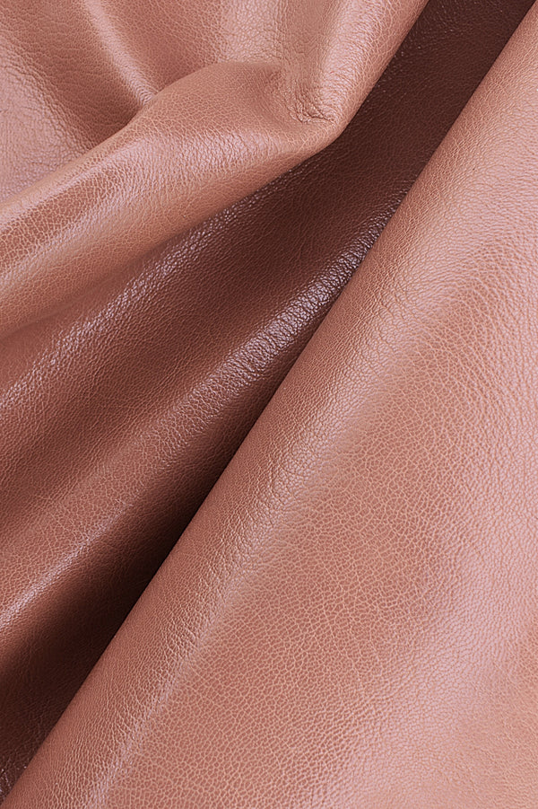 Chèvre Foulonné grain Naturel tanné végétal 1mm Chèvre Foulonné grain Naturel tanné végétal 1mm