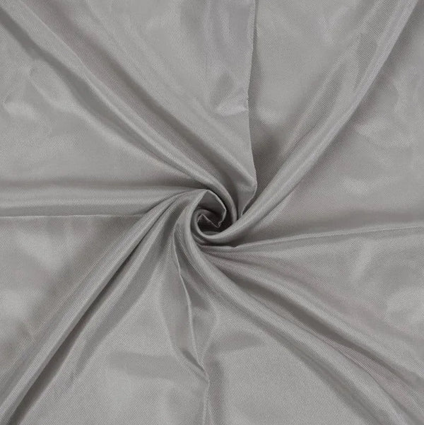 Forro de viscosa plateada. Forro de viscosa plateada.