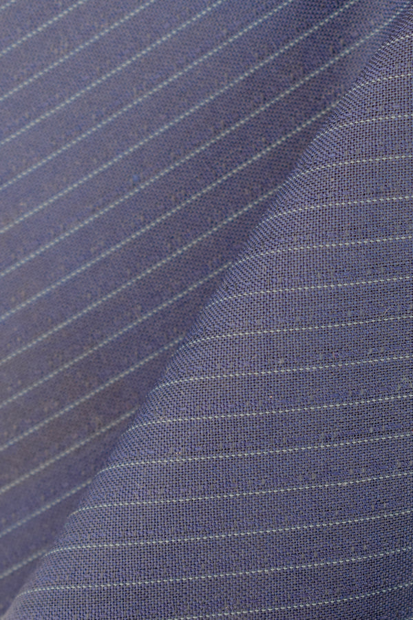 Fresco wool pinstripe in pure virgin wool Fresco wool pinstripe in pure virgin wool