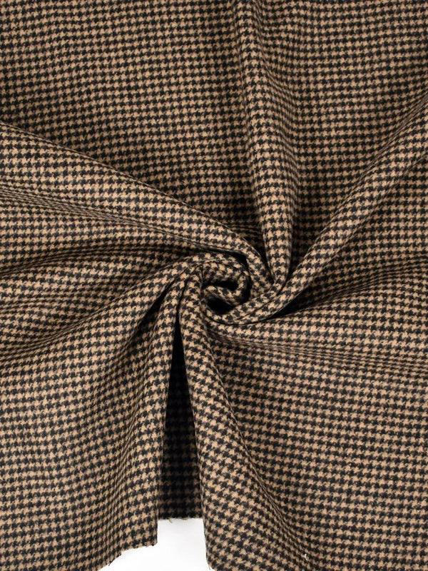 Panno misto lana pied de poule double Panno misto lana pied de poule double