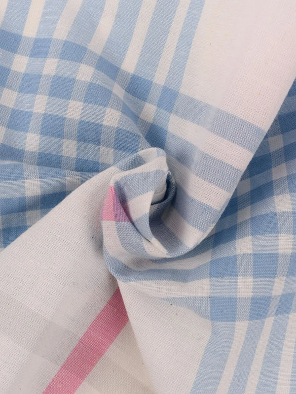 Popeline in 100% cotone madras Popeline in 100% cotone madras
