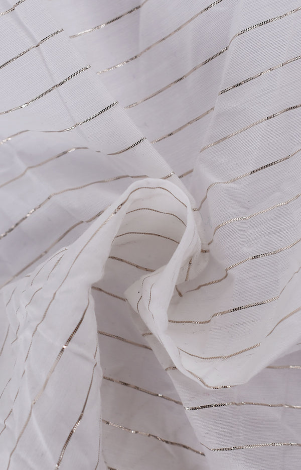 Striped Cotton lurex Poplin Striped Cotton lurex Poplin