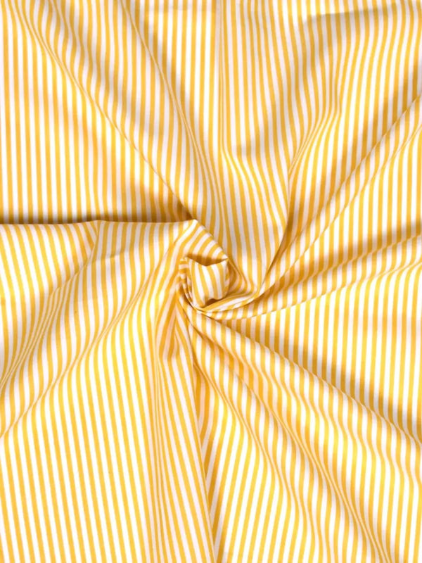 Striped cotton poplin Striped cotton poplin