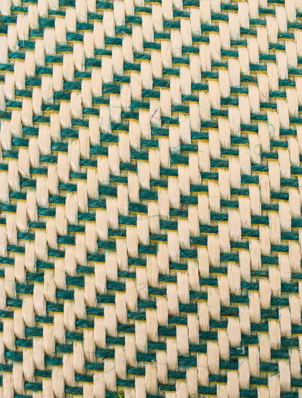 Woven raffia in resin-coated jute blend Woven raffia in resin-coated jute blend
