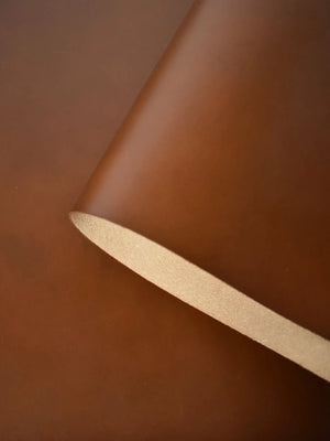 Full-grain leather