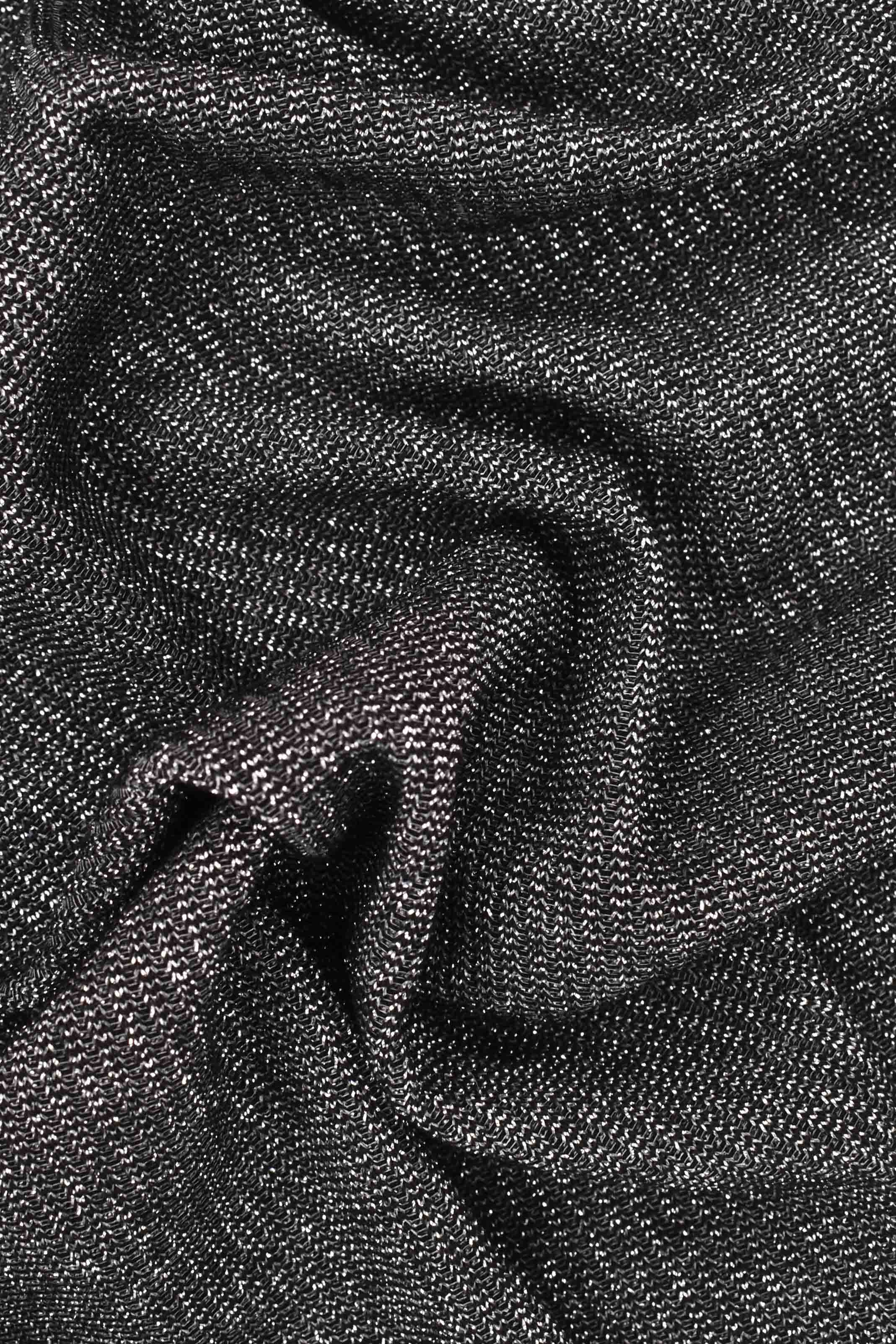 Jersey stretch viscose blend with lurex