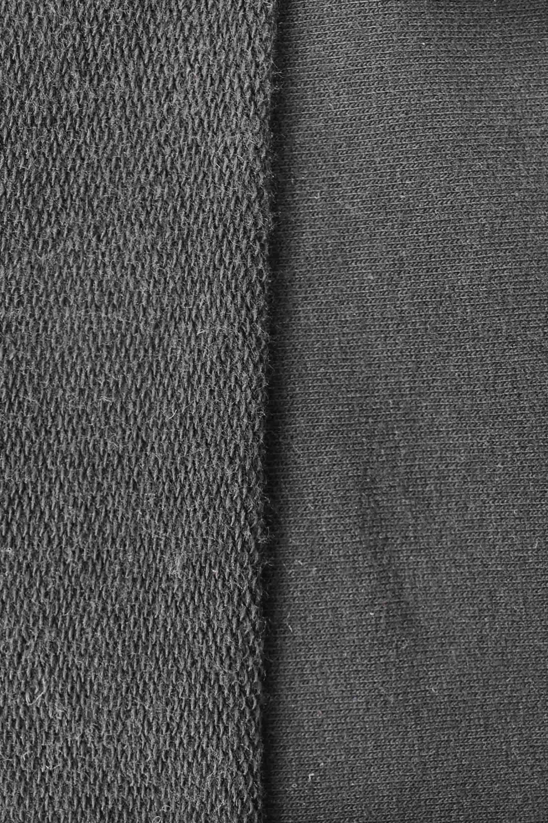 Felpa stretch in cotone non garzata