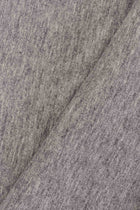 Tejido de sudadera stretch en Algodón no perchado, Gris jaspeado, 95% Algodón - 5% Elastano