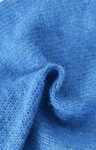 Tessuto a maglia leggera in misto mohair, Blu, 30% Lana Mohair - 30% Poliammide - 40% Acrilico