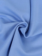 Tejido de sudadera técnica con interior de Algodón, Azul claro, 63% Poliéster - 37% Algodón