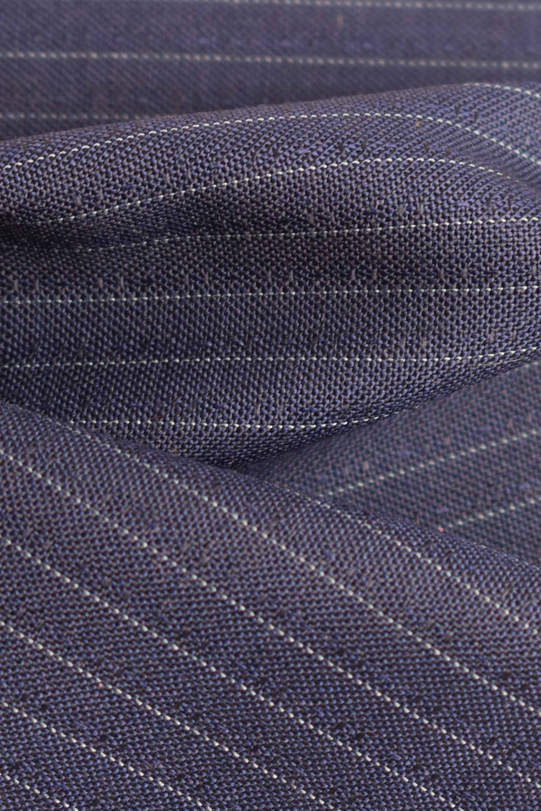 Fresco wool pinstripe in pure virgin wool