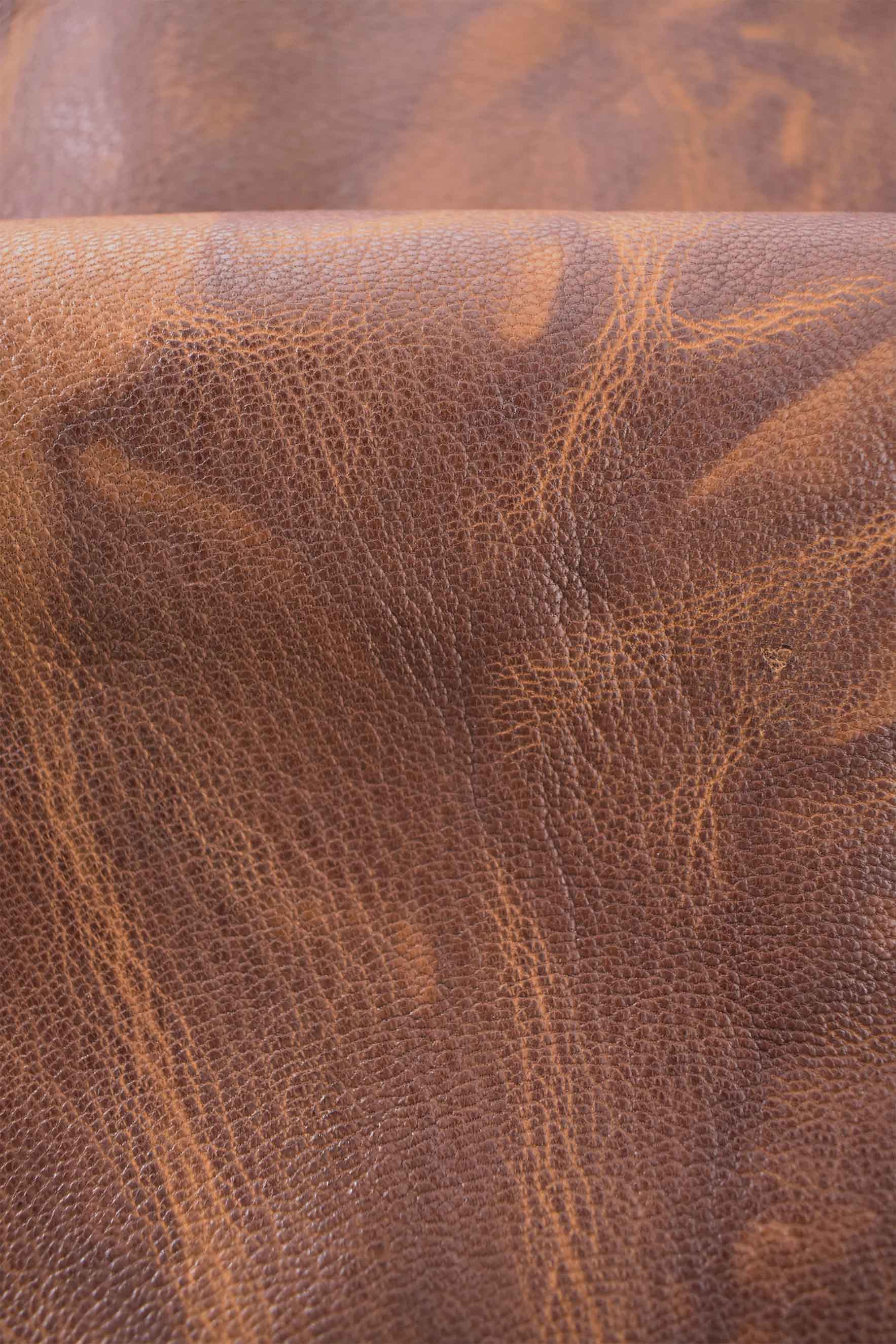 Pelle Di Vacchetta Vegetale Leathercrafter 24x33cm Spessore 3mm | Grado B Per Cinture E Accessori - Foto 2