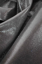 Capretto laminato grigio