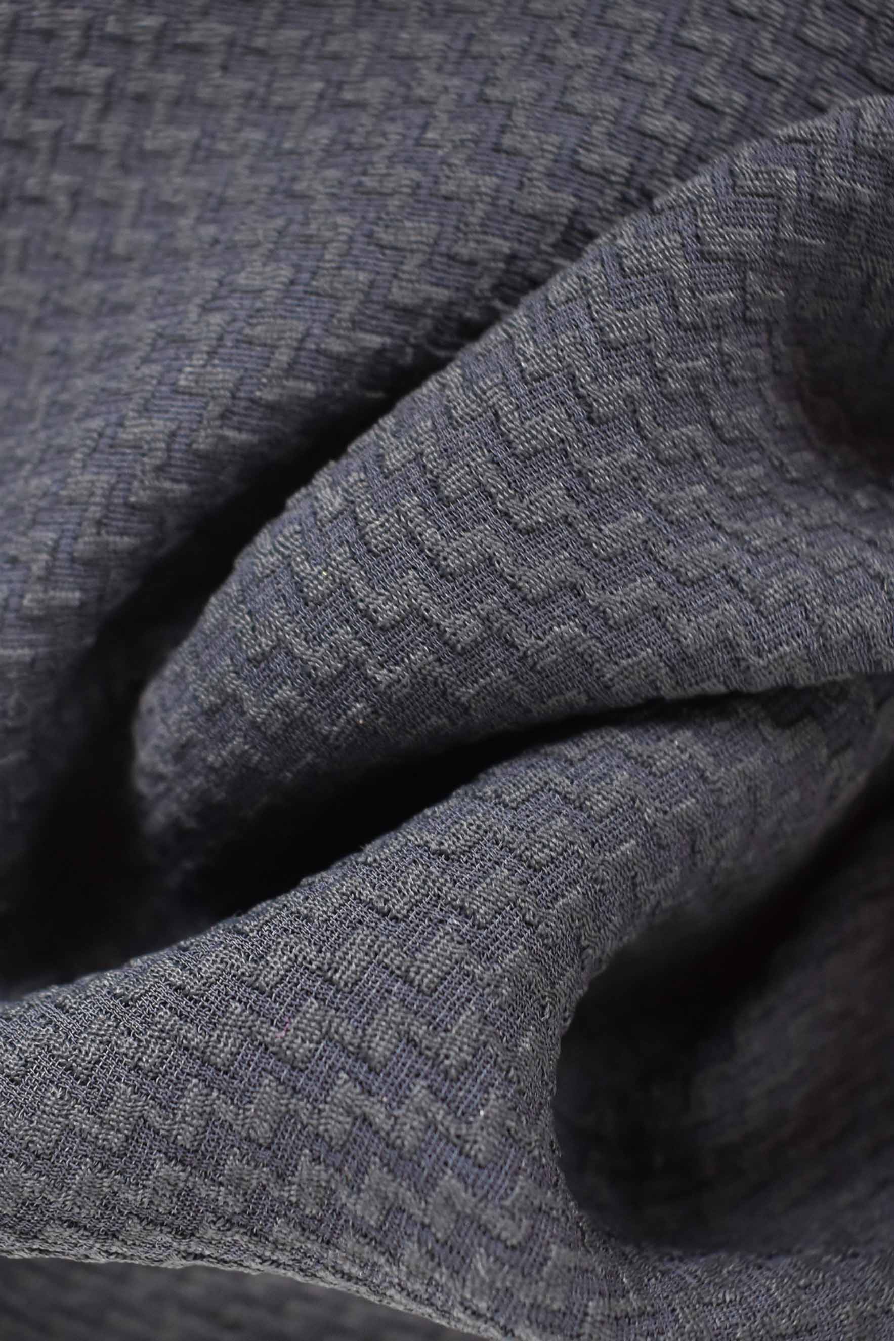 Crepe in viscosa blu