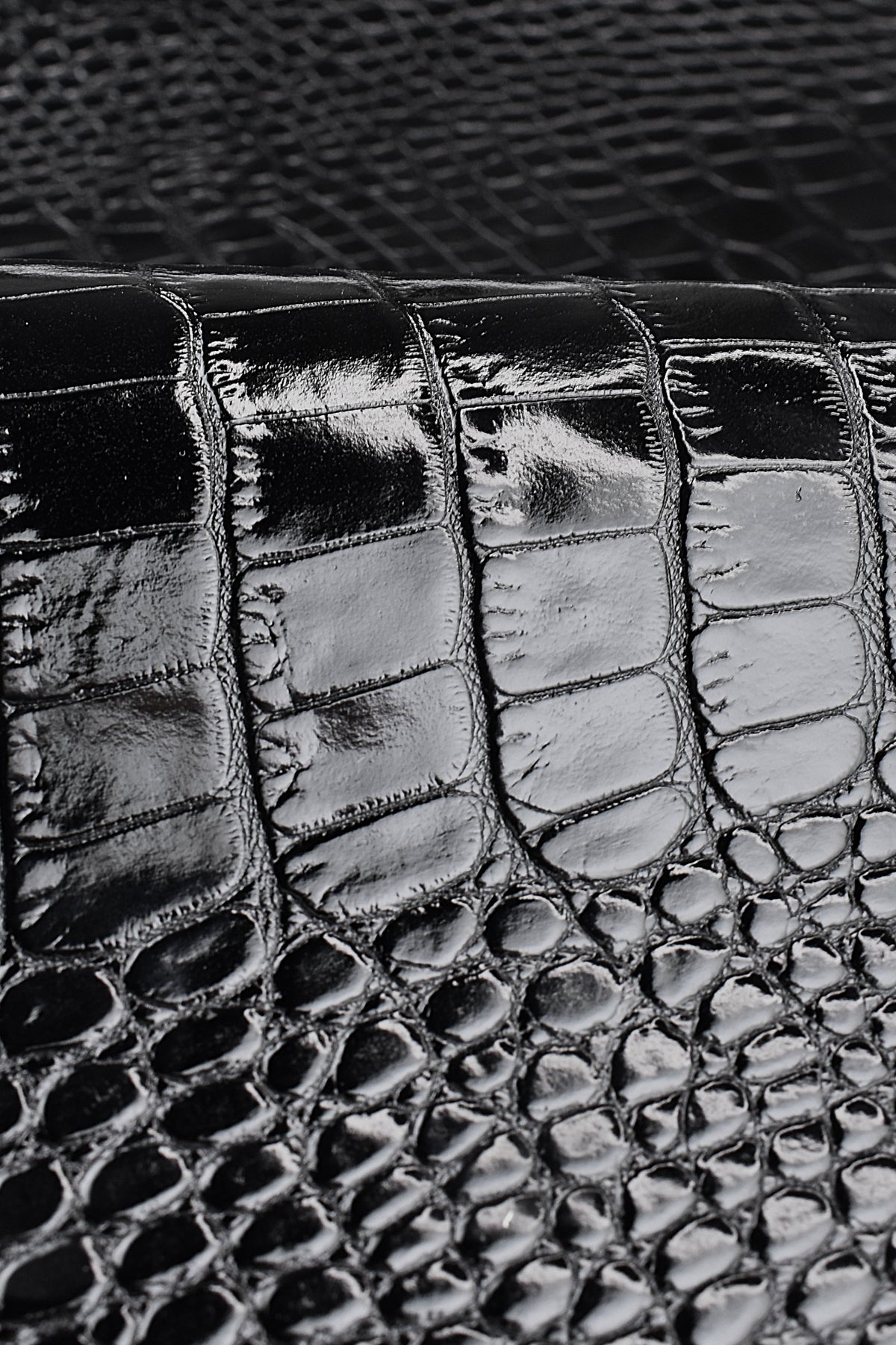 Half calf leather Print crocodile gel effect 1mm size 25-29