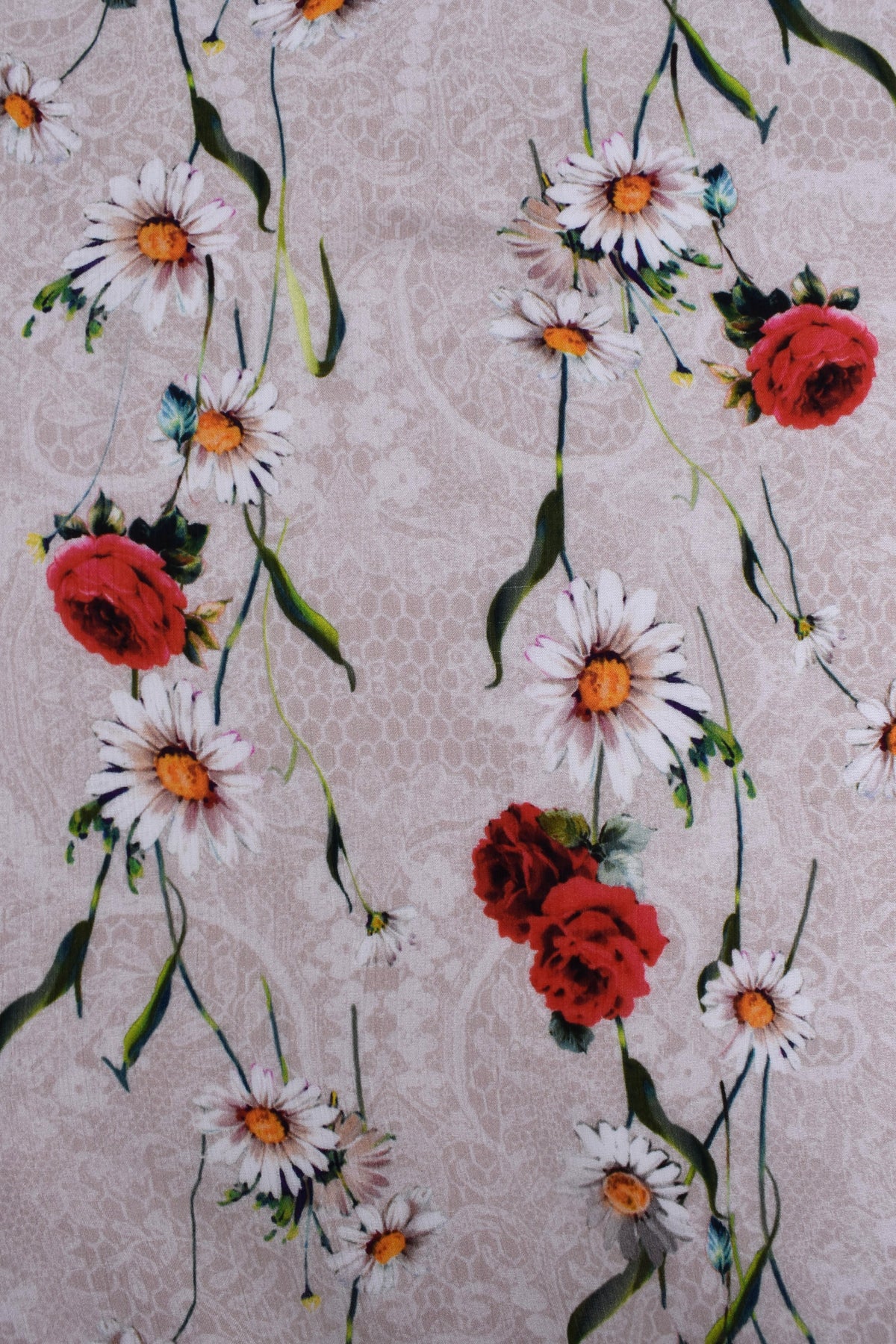 100% Viscose Voile Floral print