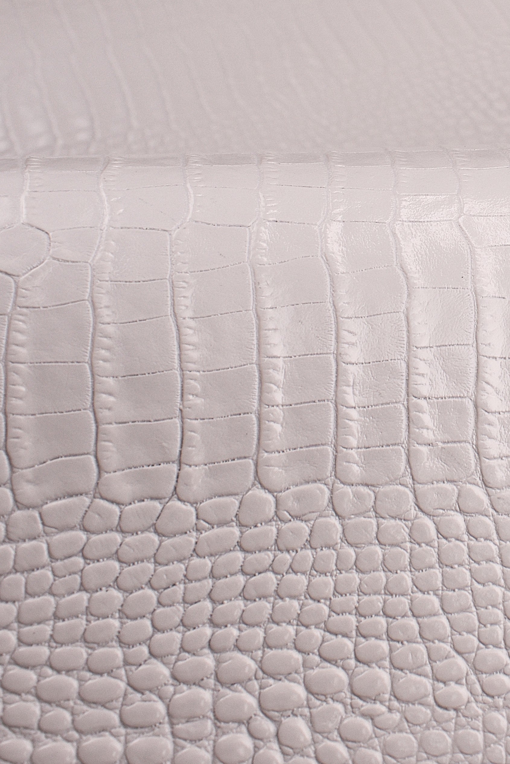 Half calf leather Print crocodile gel effect 1.2mm size 18-25cm
