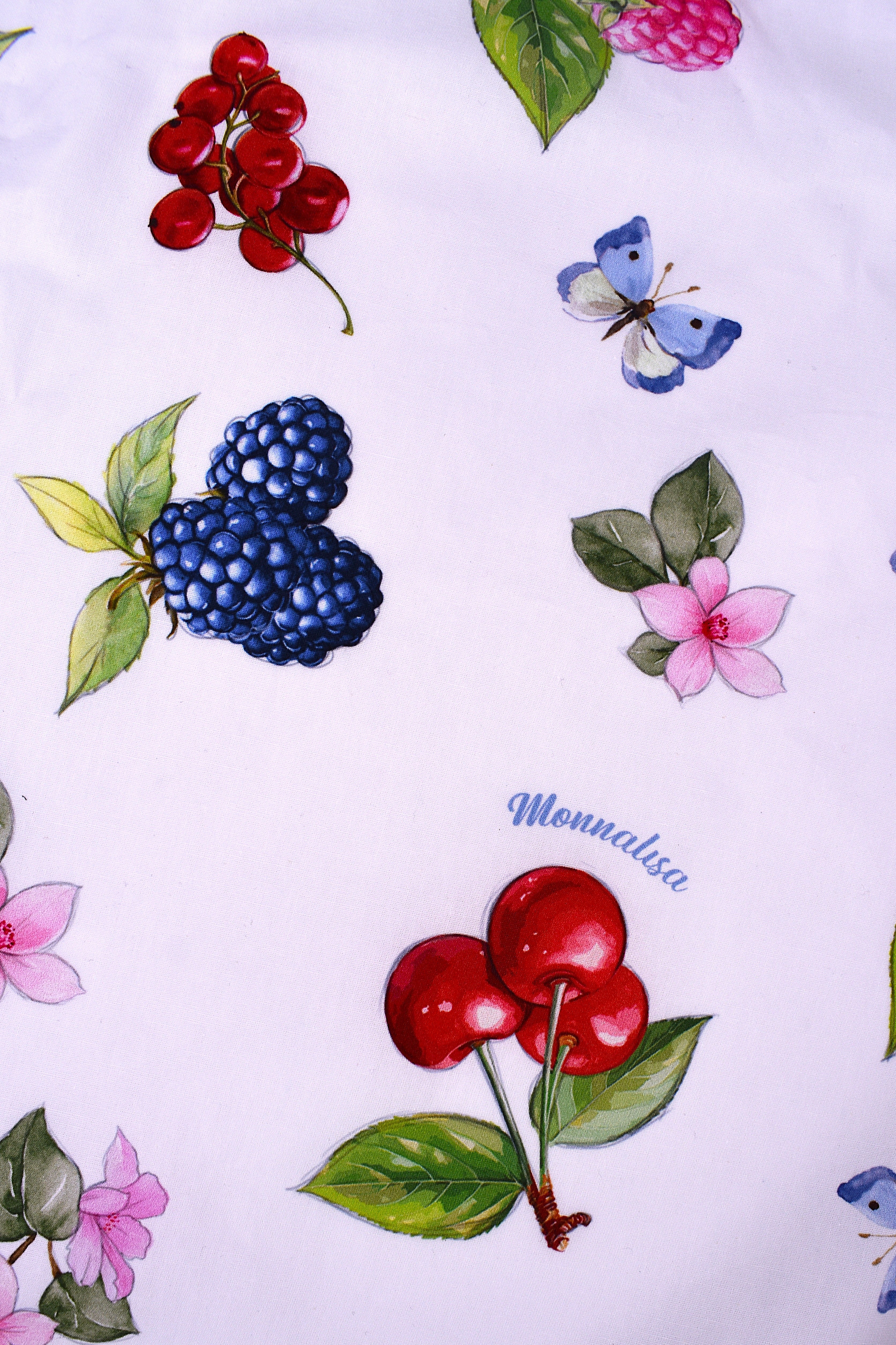 Popeline 100% cotone fantasia floreale