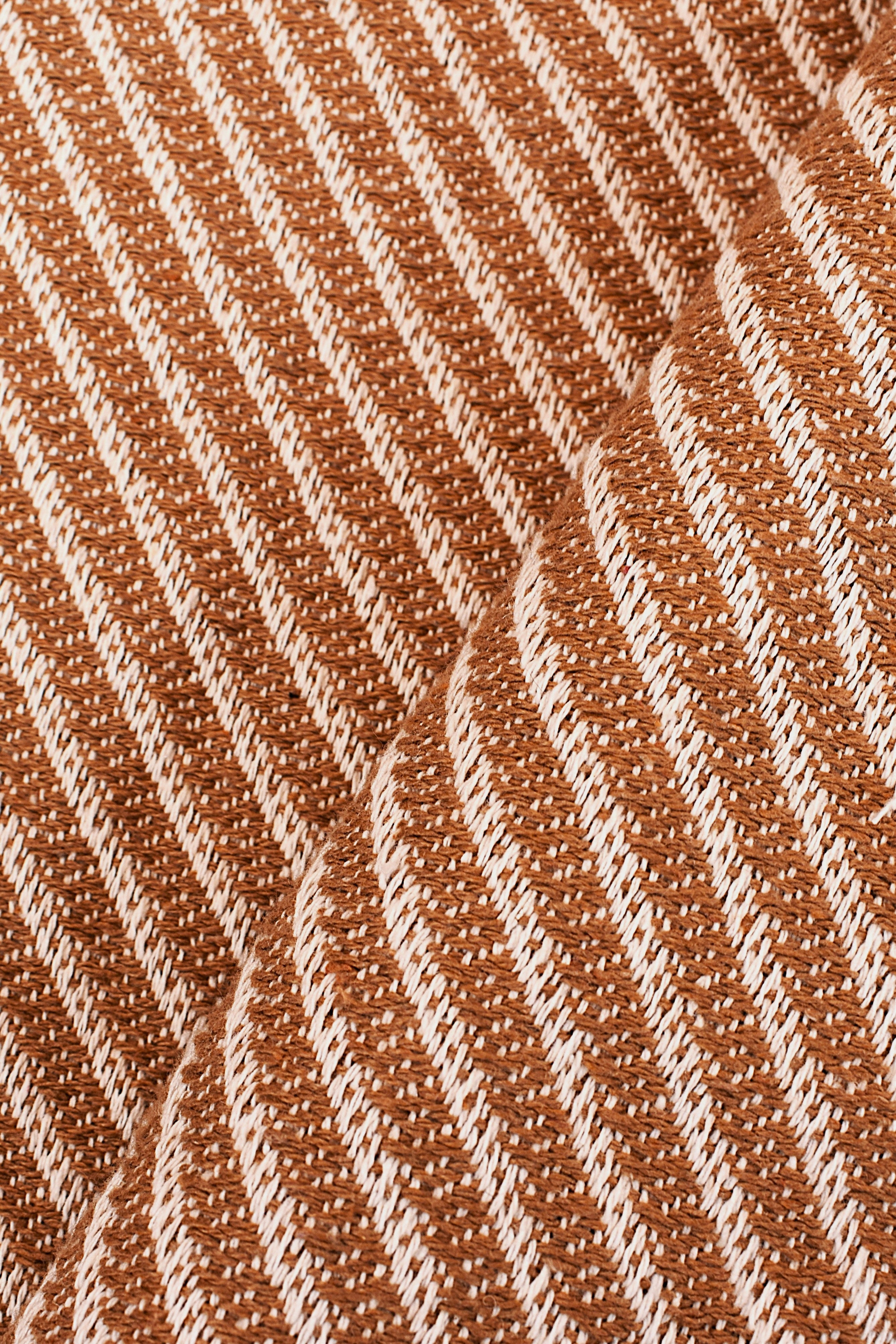 Jacquard aus Baumwolle mit Streifen