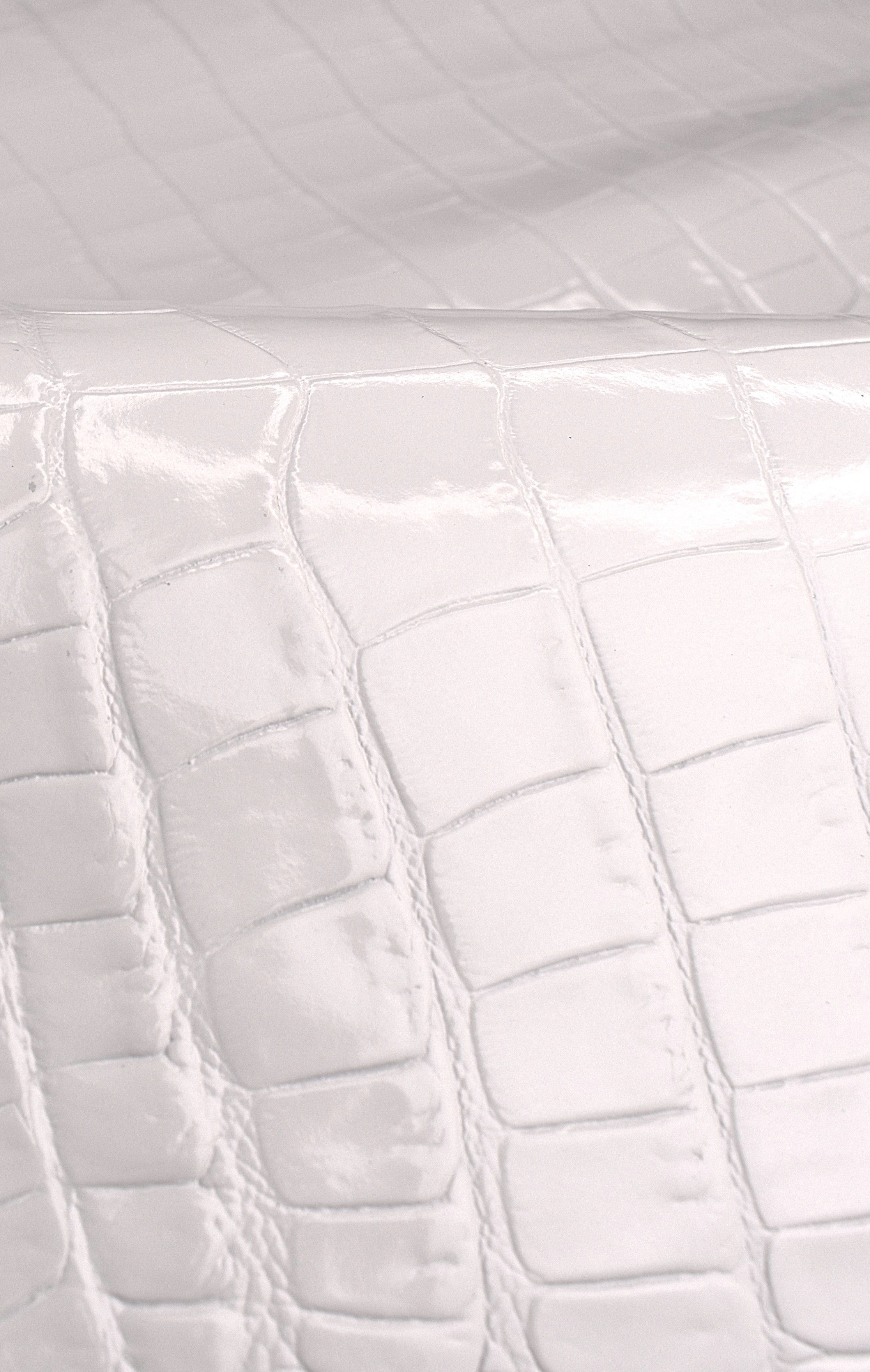 Half calf leather Print crocodile gel effect 1.2mm size 38cm