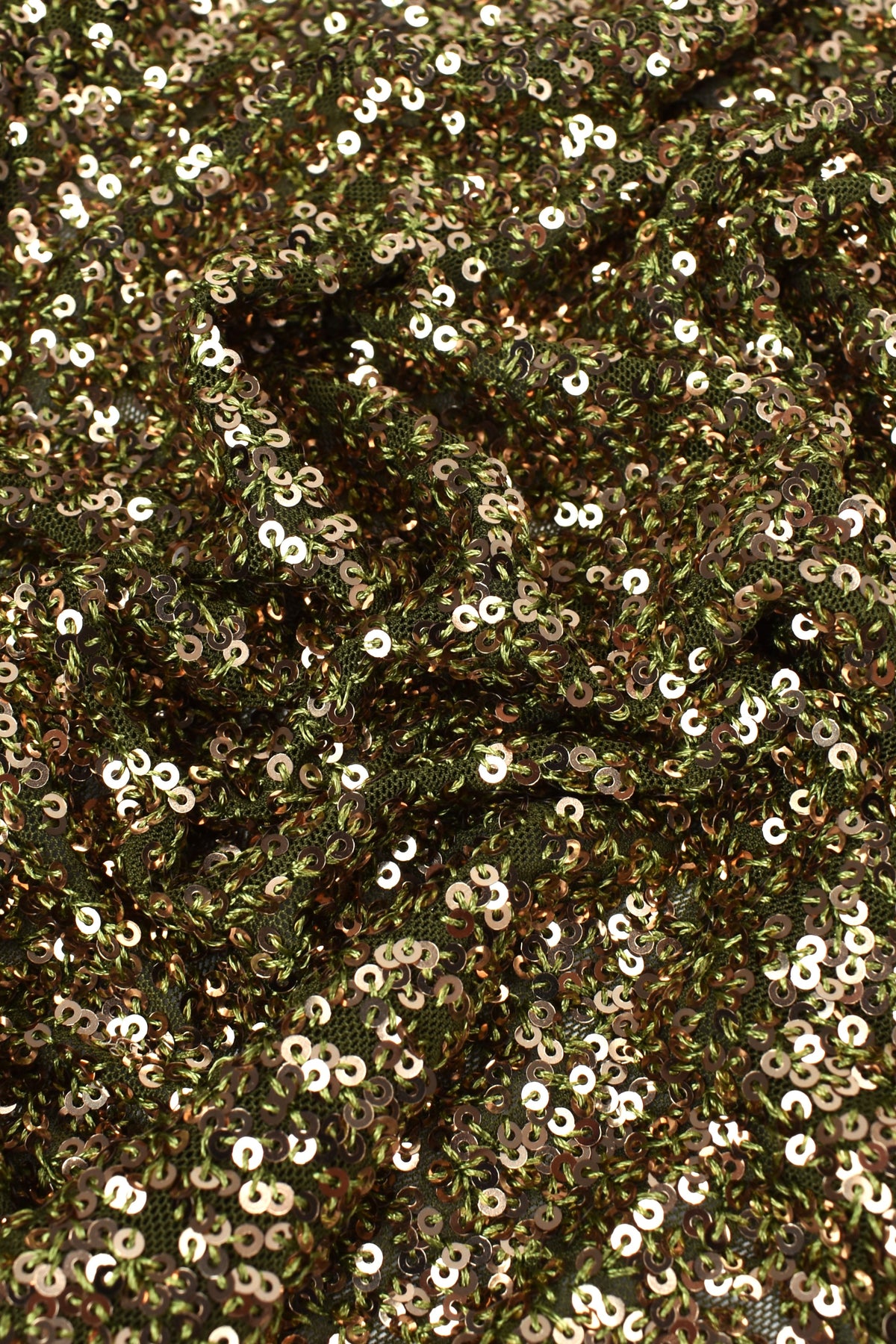 Tessuto paillettes sintetico