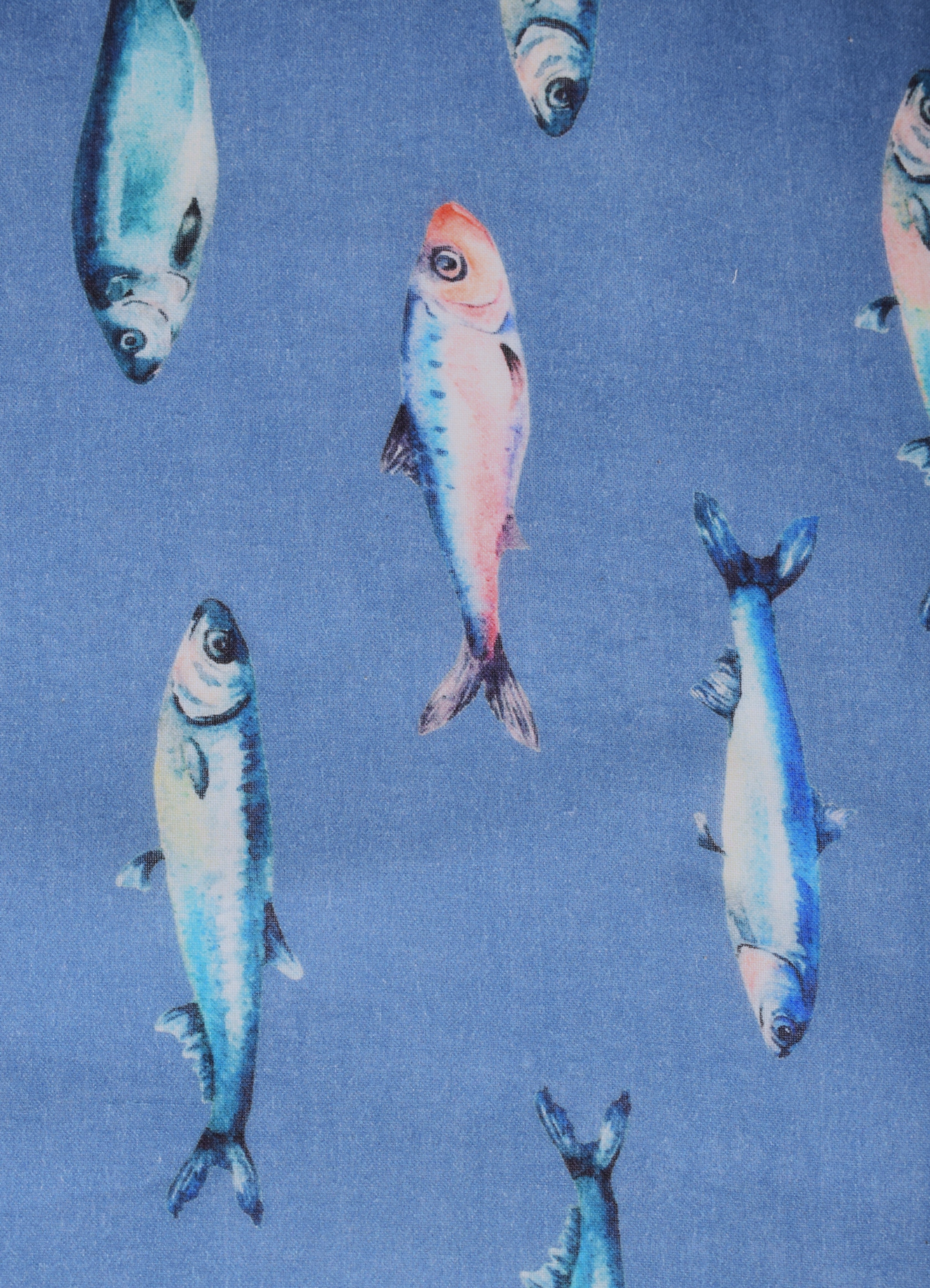 Plain weave fabric 100% Cotton marine pattern