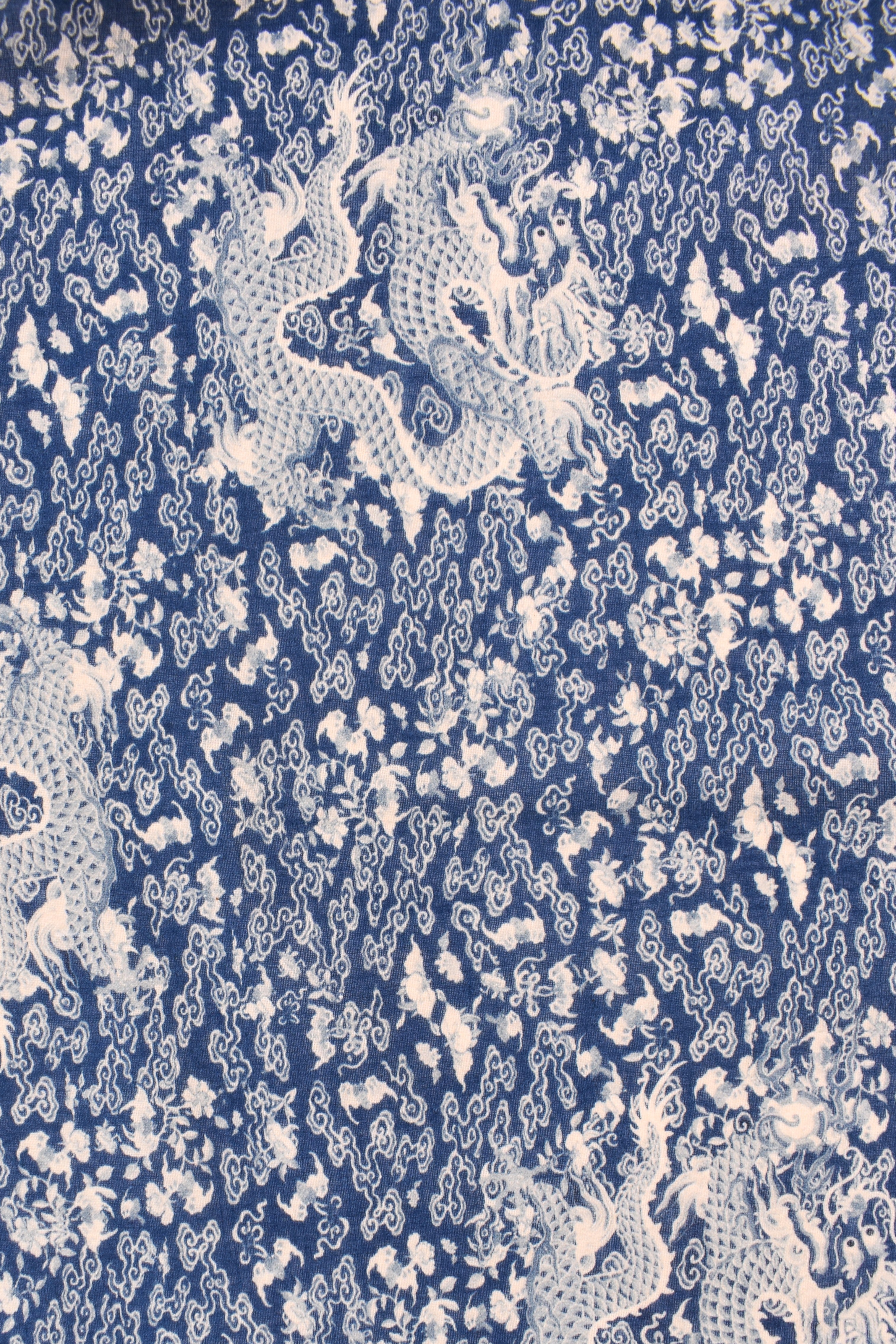 Plain weave fabric in 100% Cotton oriental pattern