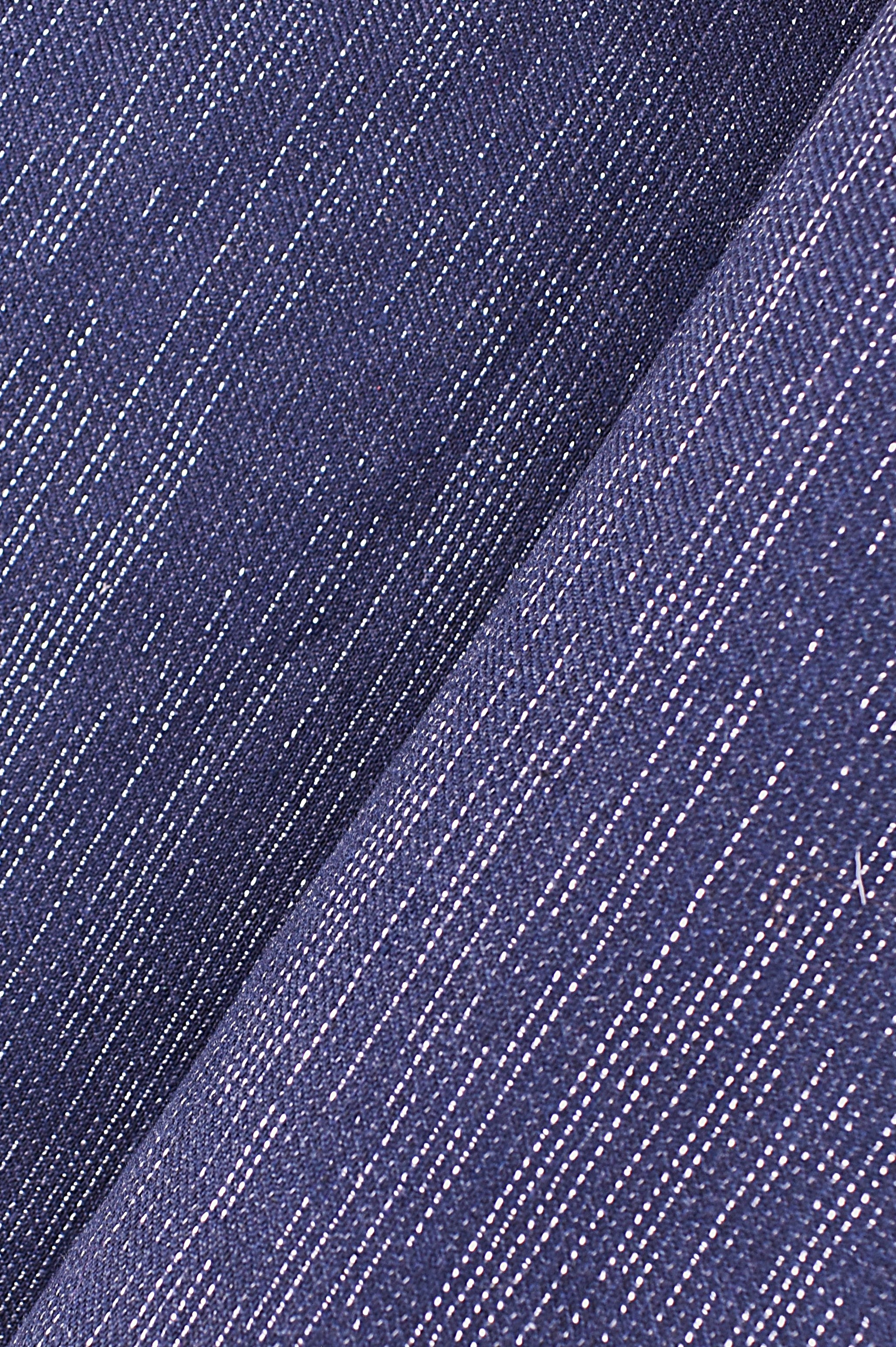 Gabardina in misto cotone con lurex