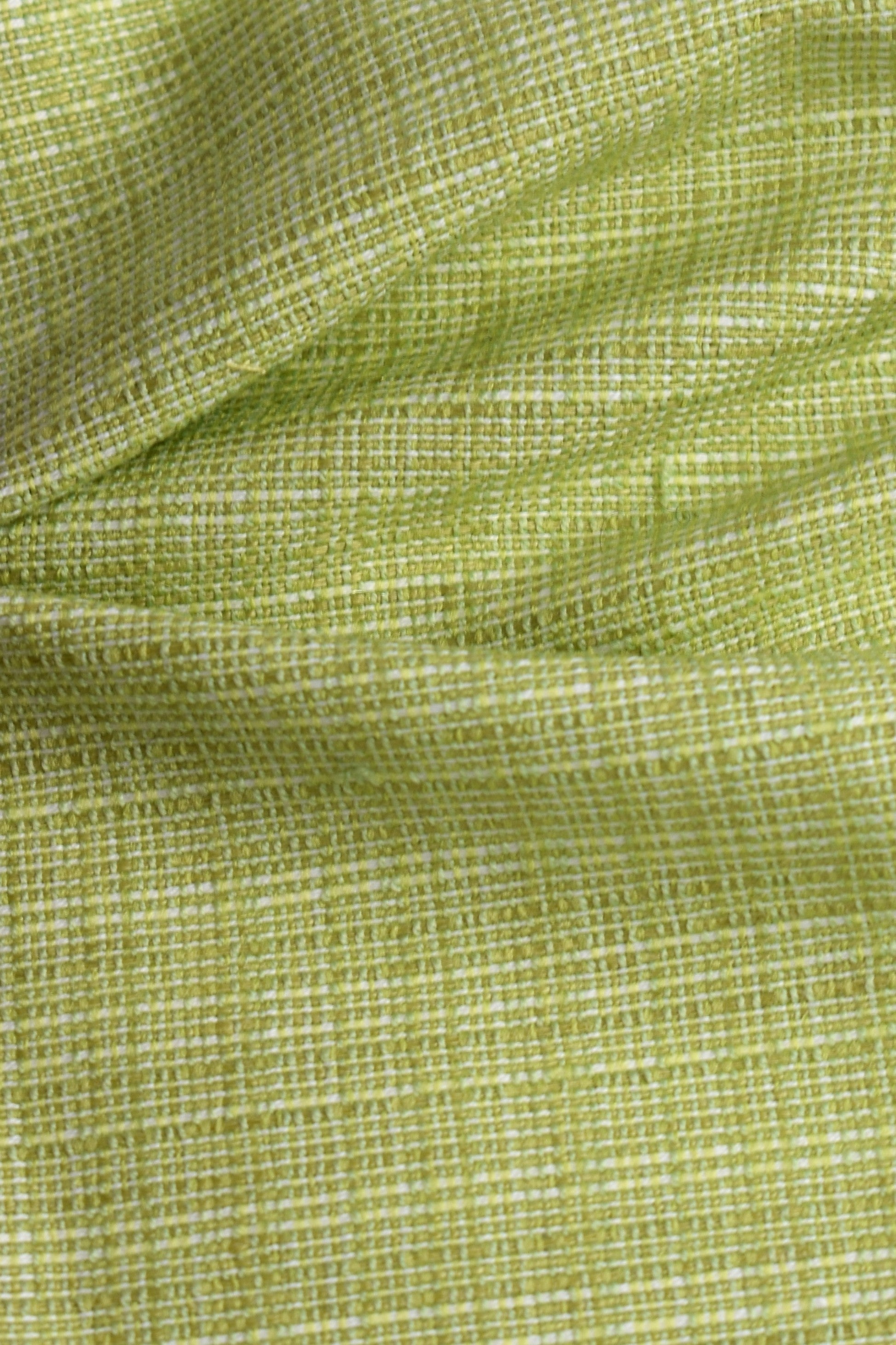 Panno in misto cotone e lino tartan