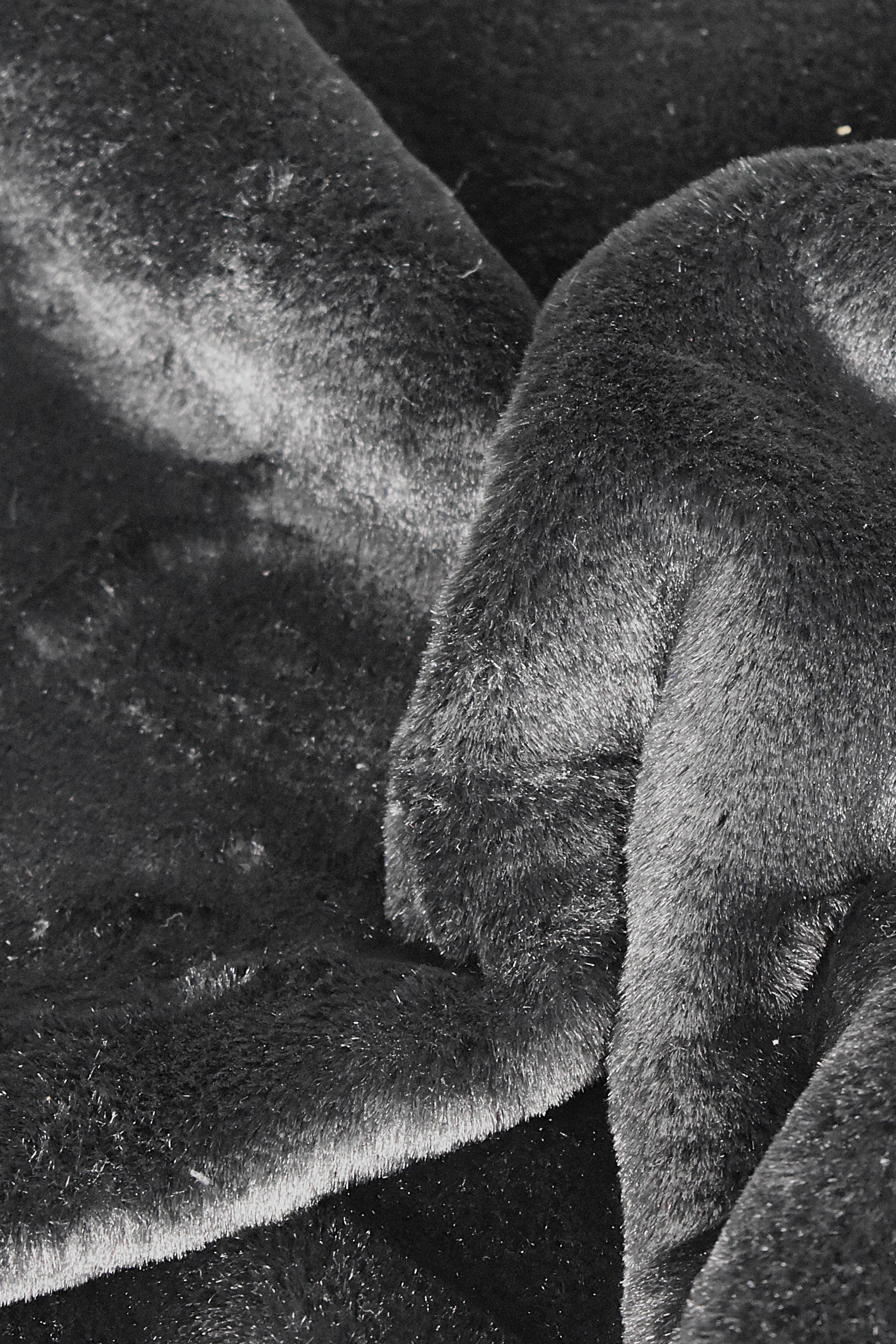 Eco Kunstpelz schwer mit kurzem Fell