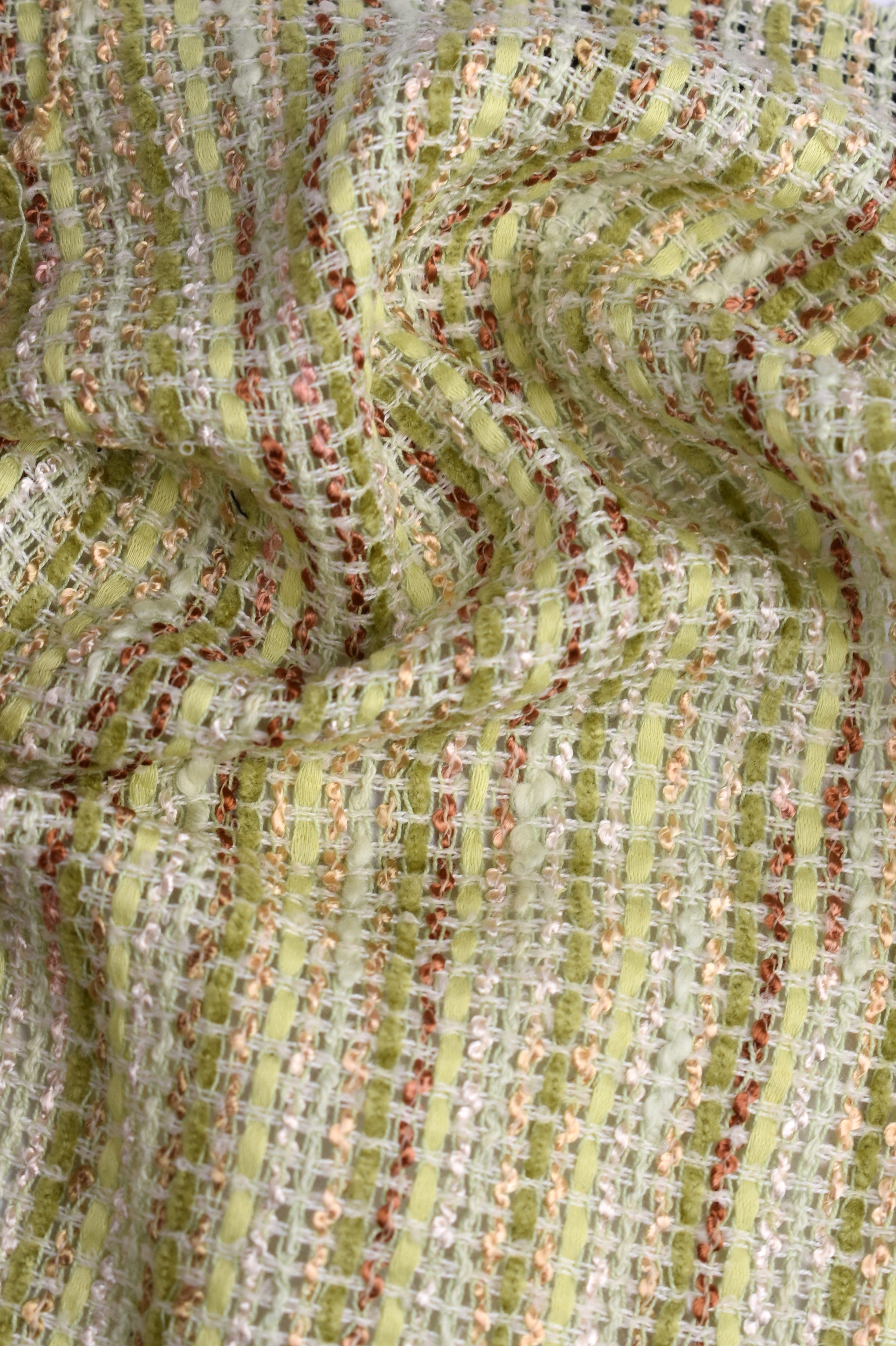 Tweed in misto cotone