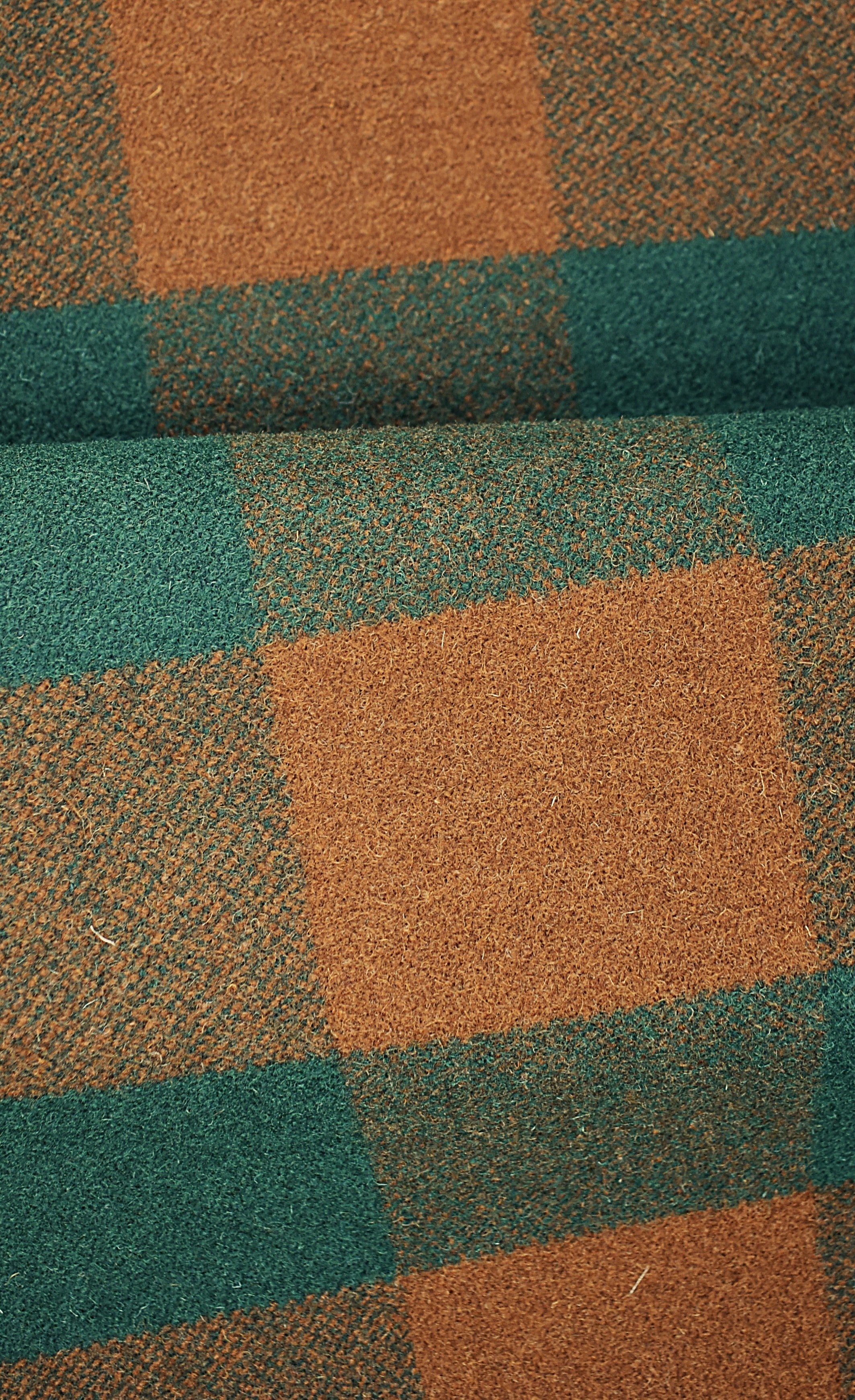 Drap de laine 100% Laine motif tartan