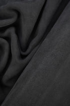 Chevreau suédé 0,8mm, Noir, Daim