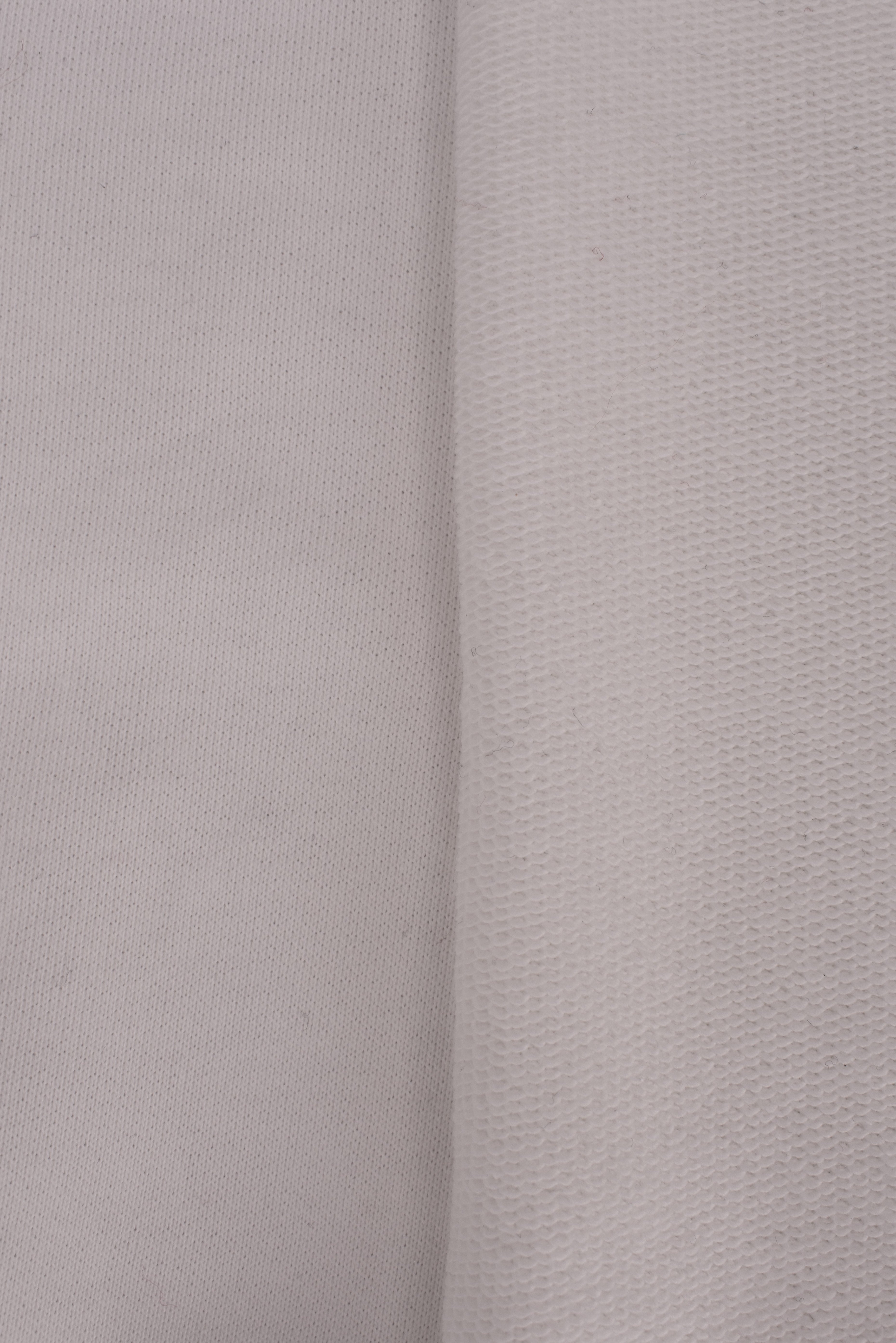 Sweatstoff 100% Baumwolle bereit für Prägung