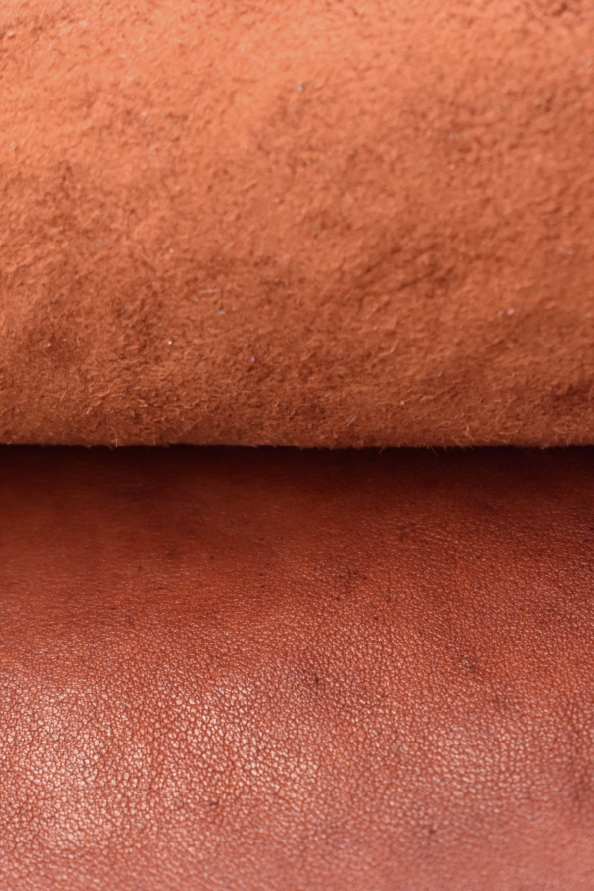 Washed Lambskin Nappa at Vegetable 0.9mm, Rust