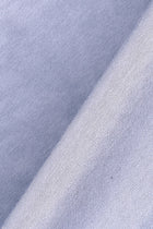 Laminated Cotton blend Interlock, Celeste, 55% Cotton - 45% Polyester