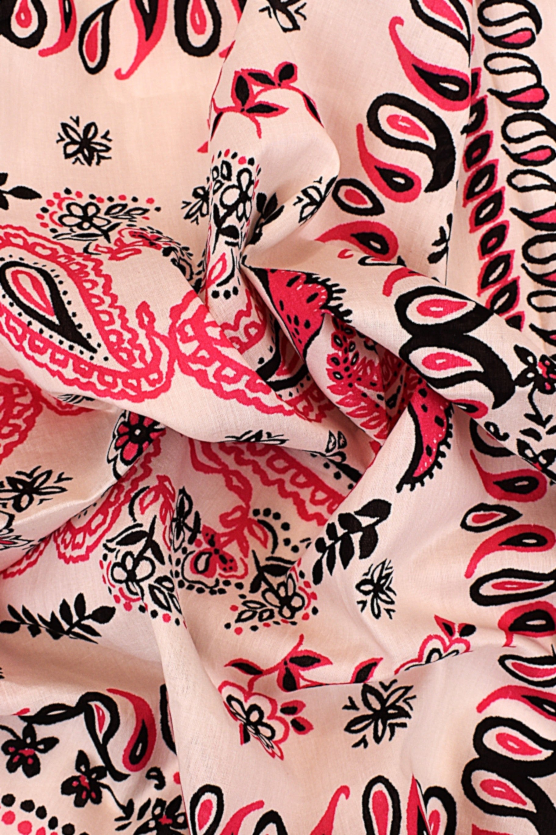 Popeline 100% cotone fantasia bandana