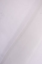 Organza 100% seta nido d'ape, Bianco